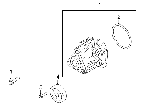 2011 Ford Transit Connect Water Pump Diagram