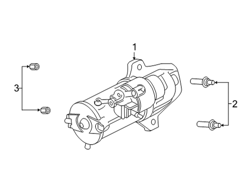 2021 Ford Bronco Starter, Electrical Diagram 1 - Thumbnail