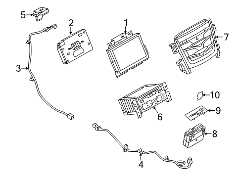 2015 Lincoln MKS Navigation System Diagram 1 - Thumbnail