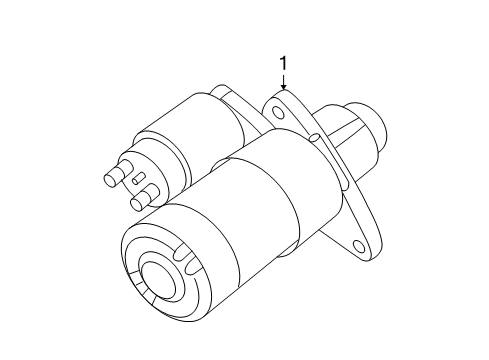 2010 Lincoln MKZ Starter Diagram