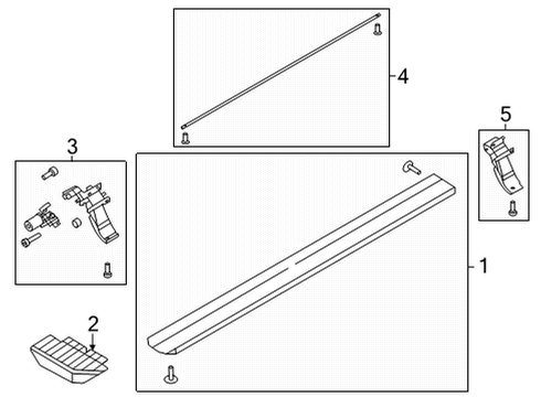 2016 Ford F-150 Running Board Diagram 6 - Thumbnail