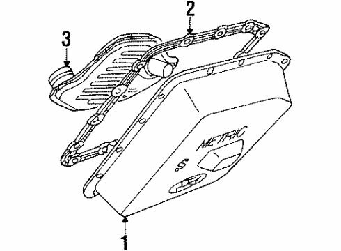 2000 Mercury Mountaineer Automatic Transmission Diagram