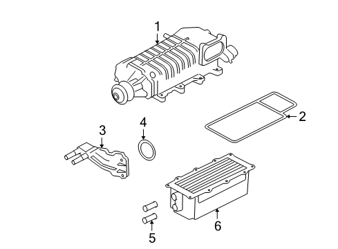 2008 Ford Mustang Intercooler Diagram