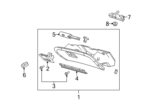 2011 Ford Crown Victoria Glove Box Diagram