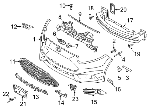 2016 Ford Fiesta Automatic Temperature Controls Diagram 2 - Thumbnail