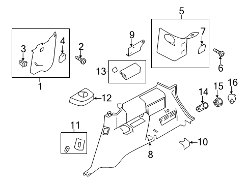 2014 Ford Flex Power Seats Diagram 2 - Thumbnail