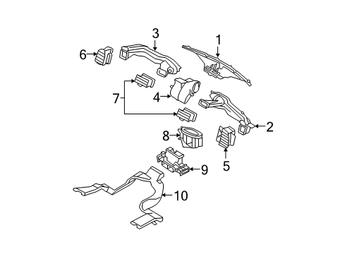 2015 Ford Expedition Ducts Diagram