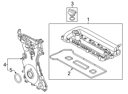 2023 Ford Escape Valve & Timing Covers Diagram 3 - Thumbnail