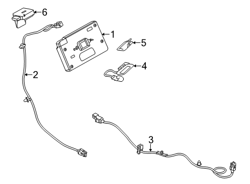 2013 Lincoln MKS Electrical Components Diagram 7 - Thumbnail