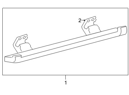 2007 Ford F-150 Running Board Diagram 2 - Thumbnail