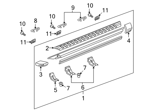 2010 Ford Explorer Sport Trac Nut Diagram for -N620481-S2