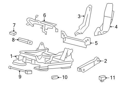 2004 Ford F-150 Power Seats Diagram 3 - Thumbnail