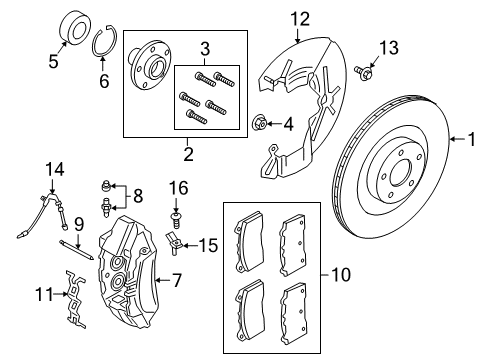 2017 Ford Focus Anti-Lock Brakes Diagram 4 - Thumbnail