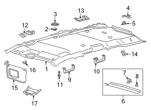 2020 Lincoln Navigator Cover - Module Diagram for JL1Z-19J219-AA