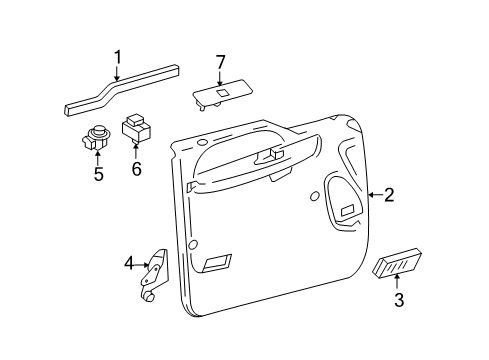 2009 Ford F-350 Super Duty Mirrors, Electrical Diagram 1 - Thumbnail