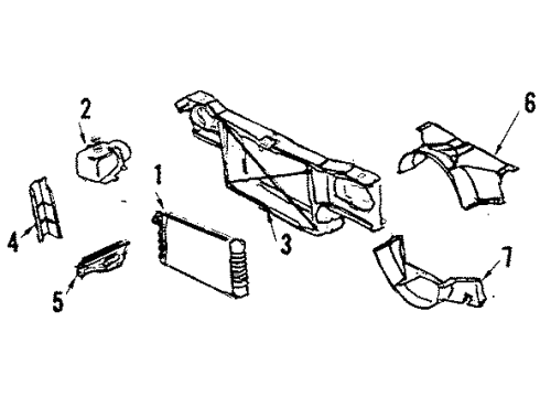 2022 Ford F-350 Super Duty CYLINDER ASY - SHORT BLOCK Diagram for LC3Z-6009-C