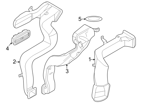 2023 Lincoln Aviator Ducts Diagram 2 - Thumbnail