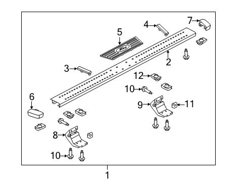 2012 Ford F-150 Running Board Diagram 27 - Thumbnail