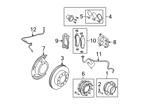 2011 Ford F-350 Super Duty Anti-Lock Brakes Diagram 4 - Thumbnail