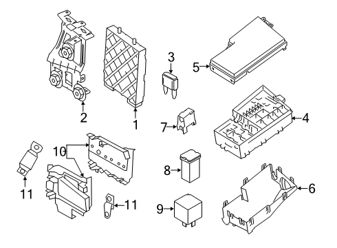 2023 Ford Transit Connect Fuse & Relay Diagram