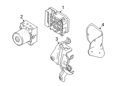 2011 Mercury Mariner Anti-Lock Brakes Diagram 2 - Thumbnail