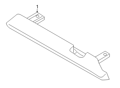 2011 Mercury Milan High Mount Lamps Diagram 2 - Thumbnail