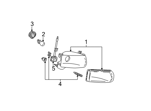 2001 Ford Explorer Bulbs Diagram