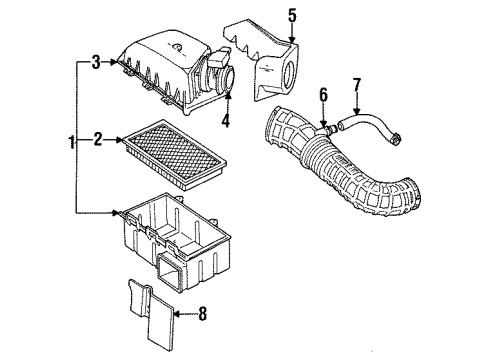 1992 Ford Aerostar Powertrain Control Diagram 2 - Thumbnail