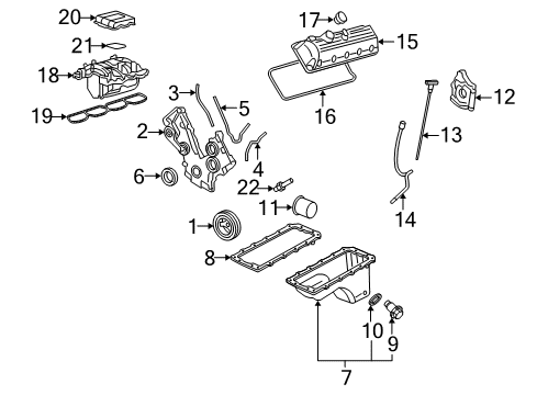 2003 Mercury Mountaineer Intake Manifold Diagram 2 - Thumbnail