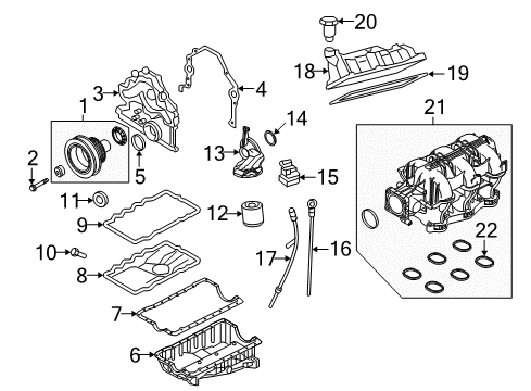 2010 Ford Mustang Intake Manifold Diagram 2 - Thumbnail