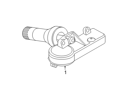 2023 Ford Transit Connect Tire Pressure Monitoring Diagram