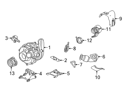 2017 Ford F-250 Super Duty Turbocharger Diagram