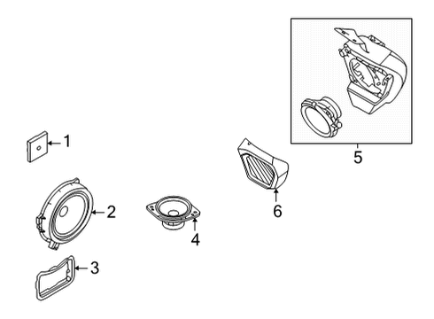 2021 Ford Bronco Sound System Diagram 2 - Thumbnail