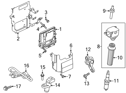 2023 Lincoln Corsair Ignition System Diagram 1 - Thumbnail