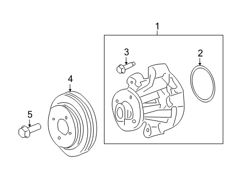 2010 Ford Mustang Water Pump Diagram 2 - Thumbnail