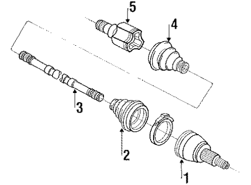 1994 Lincoln Continental Boot Diagram for F3DZ3A331C