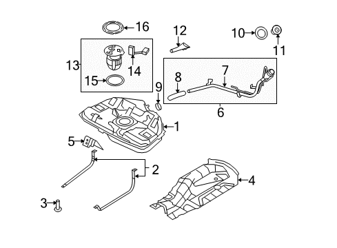 2012 Ford Fusion Senders Diagram 5 - Thumbnail