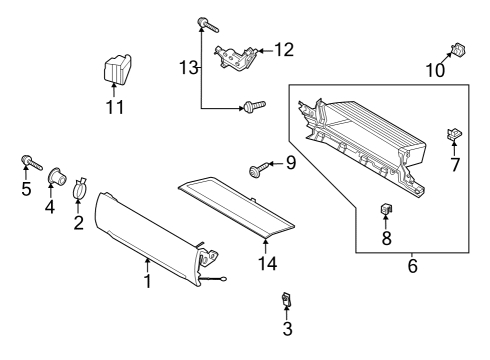 2022 Ford F-150 Lightning MAT Diagram for ML3Z-15045G34-DA