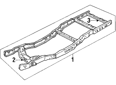 1987 Ford Bronco Kit Repair Diagram for E8TZ5C139A