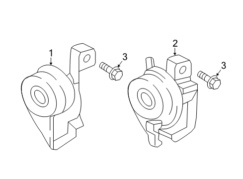 2017 Ford Escape Horn Diagram