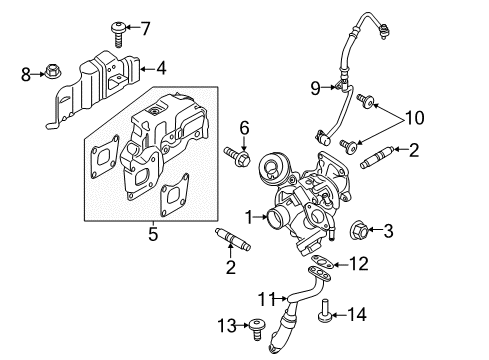 2019 Ford EcoSport Turbocharger Diagram