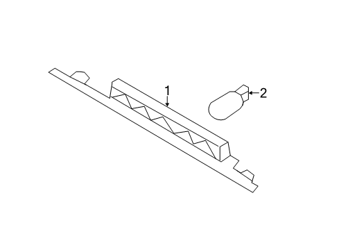 2007 Ford Edge High Mount Lamps Diagram