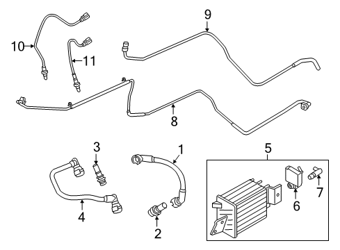 2016 Ford F-150 Emission Components Diagram 4 - Thumbnail