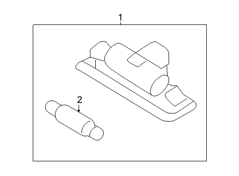 2010 Ford Mustang Bulbs Diagram 8 - Thumbnail