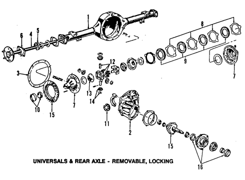 1987 Ford F-350 Gasket Diagram for E3TZ-4035-B