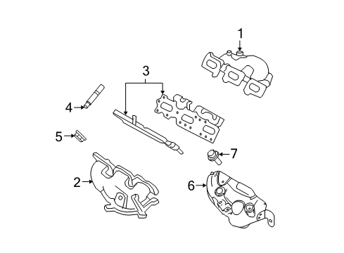 2010 Ford Fusion Exhaust Manifold Diagram 4 - Thumbnail