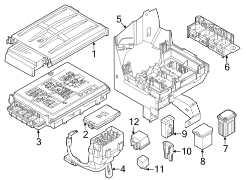 2023 Ford F-350 Super Duty Fuse & Relay Diagram