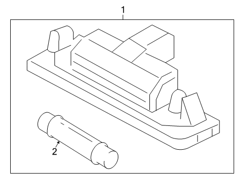 2010 Mercury Milan Bulbs Diagram 8 - Thumbnail