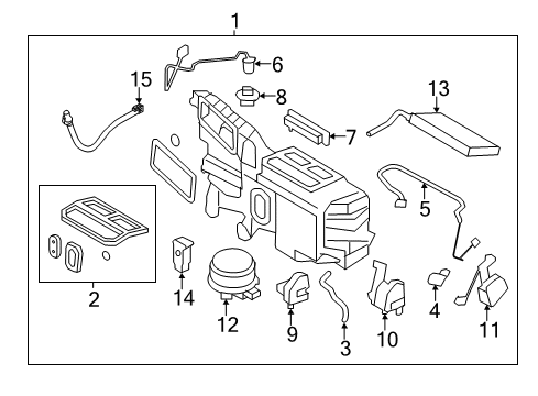 2012 Ford Edge Air Conditioner Diagram 5 - Thumbnail