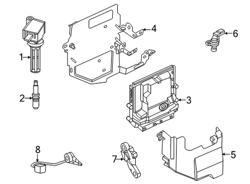 2023 Ford Maverick Ignition System Diagram 1 - Thumbnail